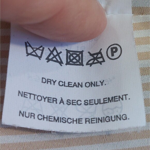 J Crew Double Cloth Wool Blend Double Breasted Coat Women's Size 4 Italy Pockets - Picture 9 of 15